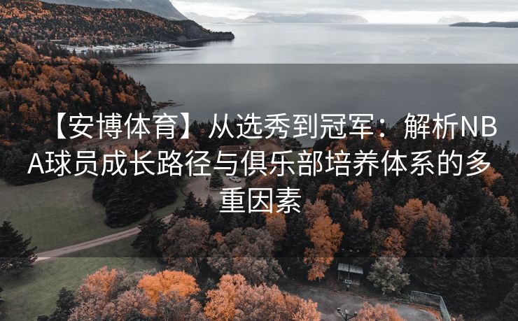 【安博体育】从选秀到冠军:解析NBA球员成长路径与俱乐部培养体系的多重因素 第1张 【安博体育】从选秀到冠军:解析NBA球员成长路径与俱乐部培养体系的多重因素 第1张